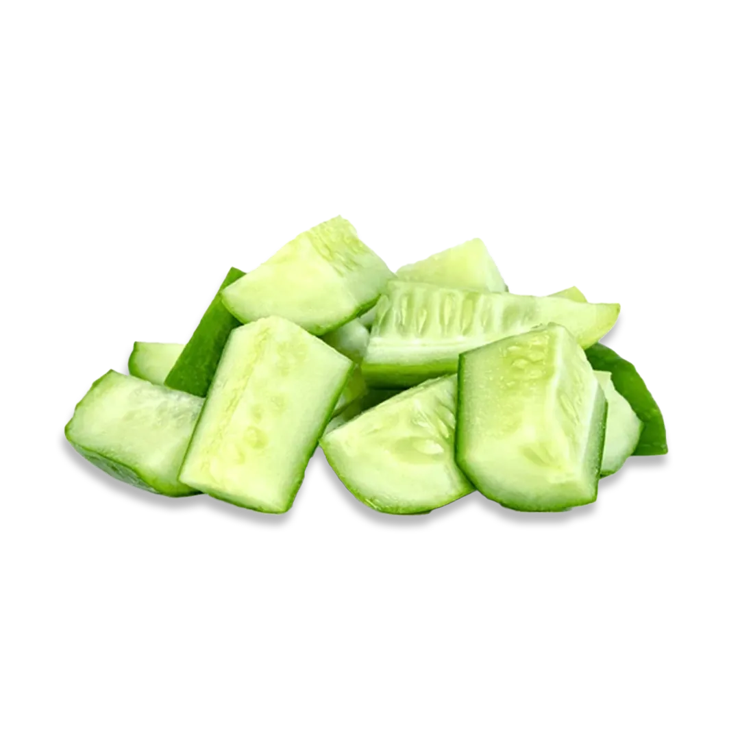 Diced Cucumber