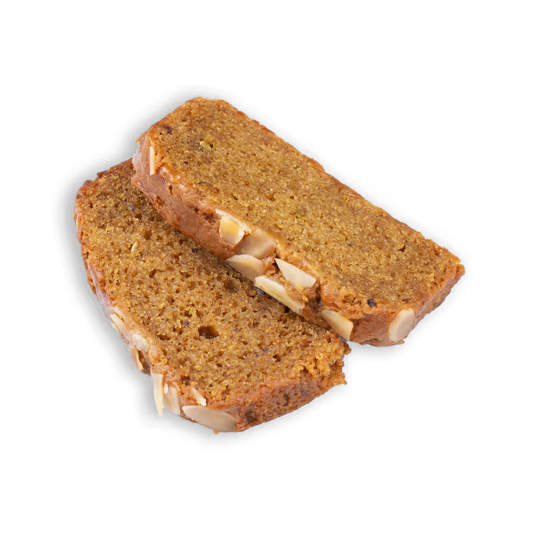 Jaggery & Almond Cake (2 Slices)