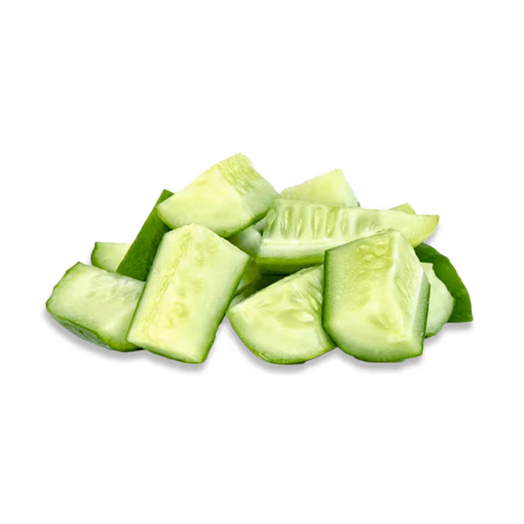 Diced Cucumber