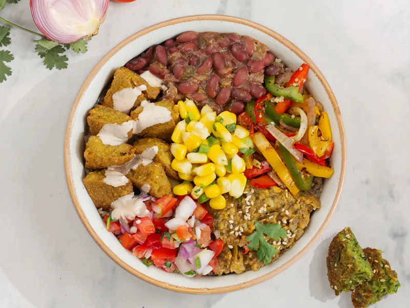 Crispy Falafel Bowl