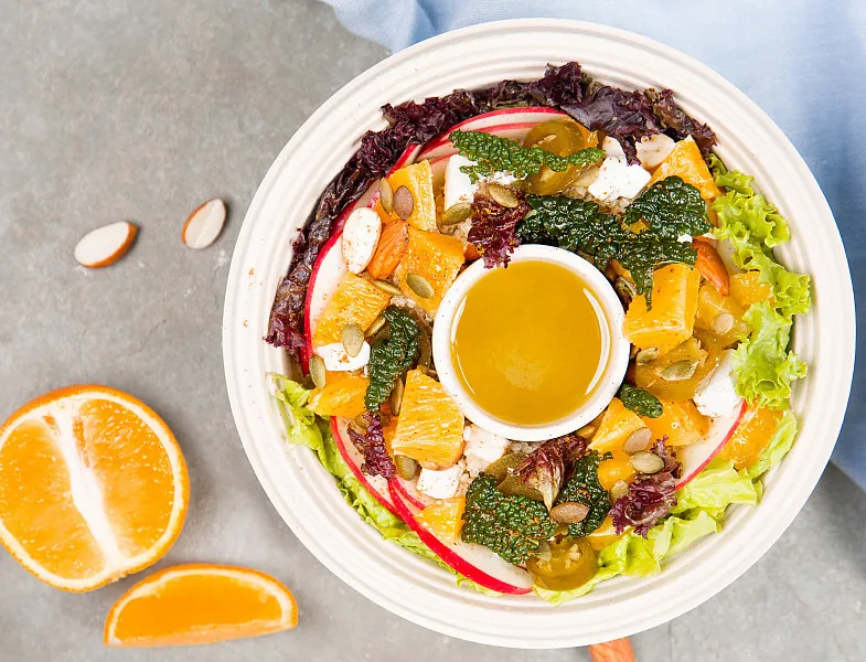 Orange, Quinoa & Kale Salad