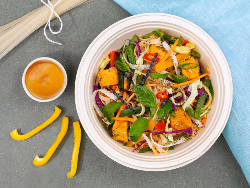 Tofu Korean Salad