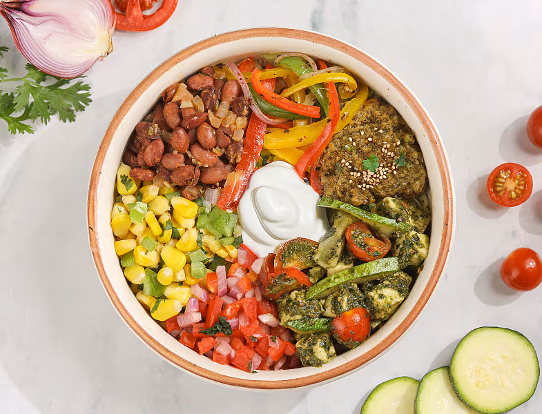 Pesto Paneer Bowl