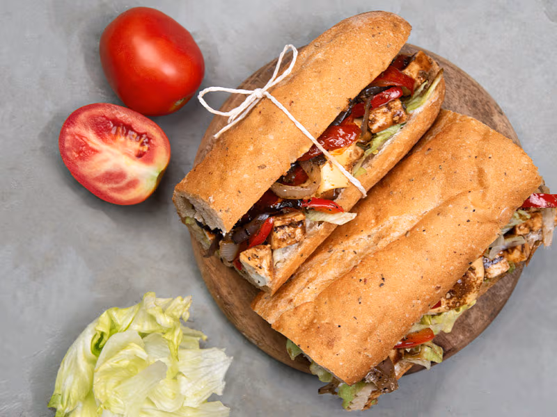 Cottage Cheese BBQ Sandwich