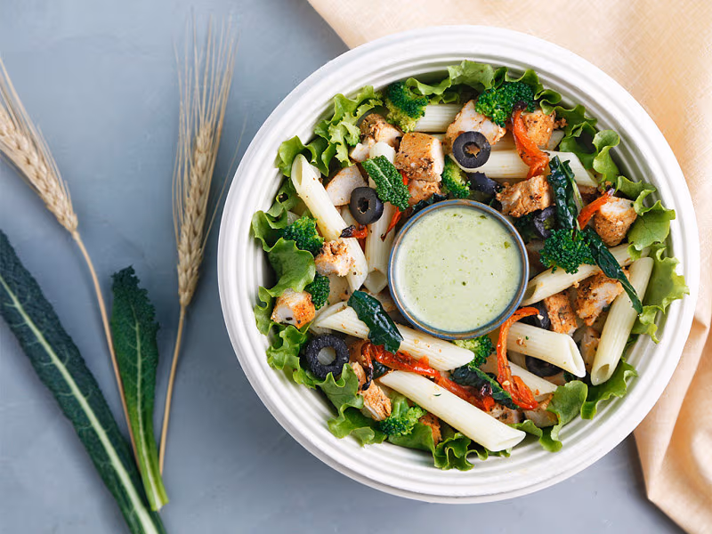 Chicken Pesto Pasta Salad