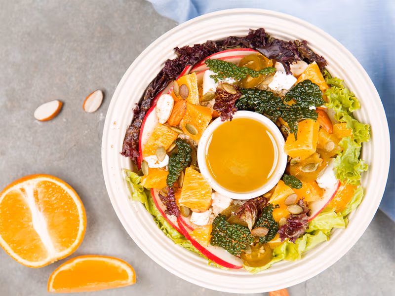 Orange, Quinoa & Kale Salad