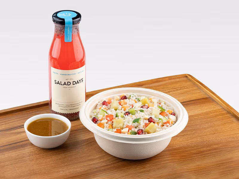 Samak Rice & Sweet Potato Salad + Watermelon & Chia Juice Combo