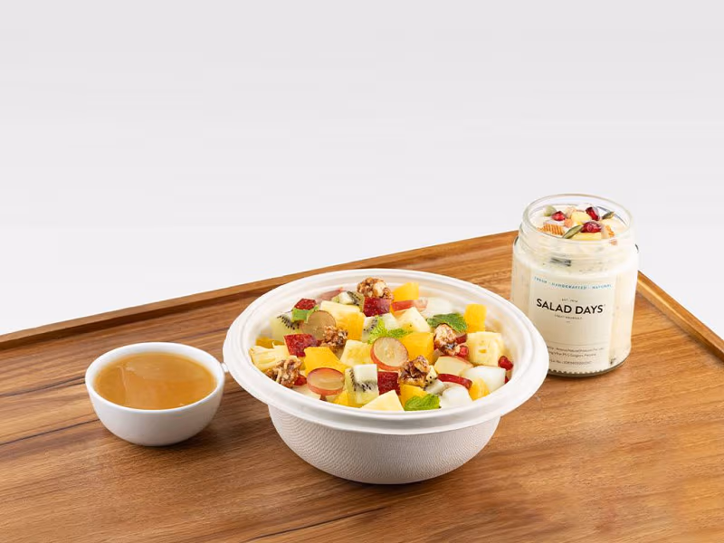 Exotic Fruit Bowl + Mango Makhana Parfait Combo