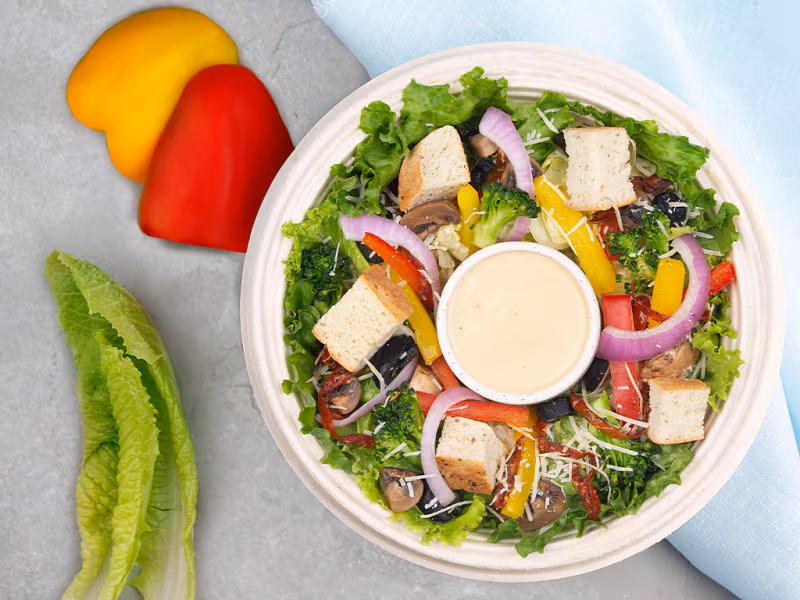 Veg Caesar Salad